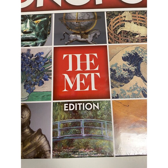 Board Game Monopoly The Met Edition 2020 Sealed New - Picture 2 of 7